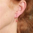 Crystal Baguette Earring